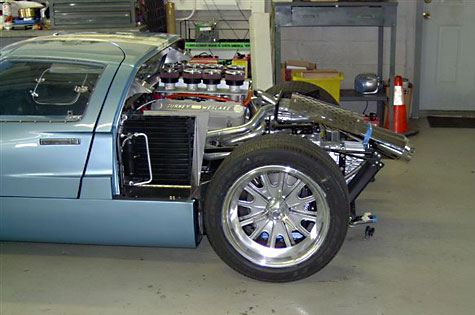 silver car