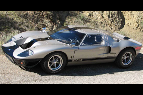 silver car