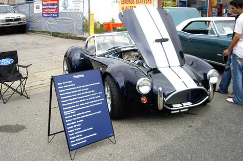 black car