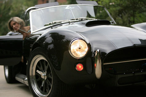 black car